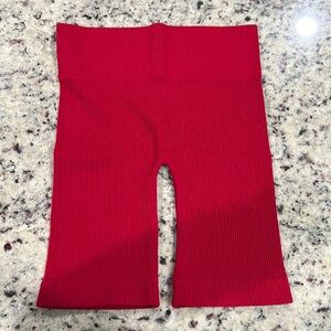 Zenana Seamless Ribbed Biker Shorts